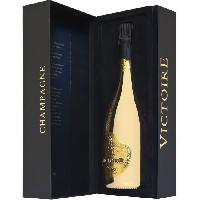 Champagne - Petillant - Mousseux Champagne Victoire Série limitée Edition Gold - 75 cl