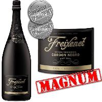 Champagne - Petillant - Mousseux Freixenet Cordon Negro - Cava - Magnum 1.5 L