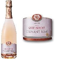 Champagne - Petillant - Mousseux Gisselbrecht - Crémant d'Alsace Rosé