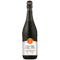 Champagne - Petillant - Mousseux Lambrusco Rouge - Signore Giuseppe - Vin pétillant - 75 cl