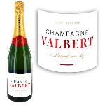 Champagne Valbert Brut Reserve - 75 cl