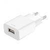 Chargeur - Adaptateur Alimentation Telephone Chargeur secteur 2.4A 1USB blanc - Moxie