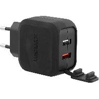 Chargeur - Adaptateur Alimentation Telephone Chargeur Secteur 2 Usb 30w x6