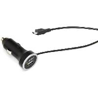 Chargeur - Adaptateur Alimentation Telephone Prise 12V 24V et USB + Connecteur micro USB