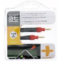 Chargeur - Adaptateur Secteur - Allume Cigare - Solaire Cordon Jack-Jack 3.5mm 1.2m smartphone-MP3 - Auto-t