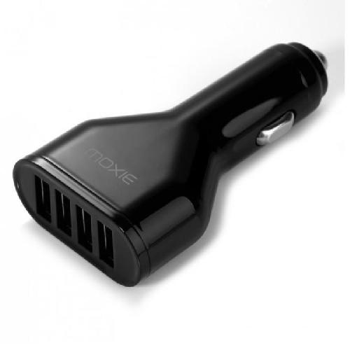 Chargeur - Adaptateur Alimentation Telephone Chargeur Allume Cigare Mini Quadro 9.6A avec 4 entrees USB