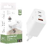 Chargeur Gan 65w 2 Usb-C Power Delivery + 1 Usb A Tnb x6 Chargeur Gan 65w 2 Usb-C Power Delivery + 1 Usb A Tnb x6
