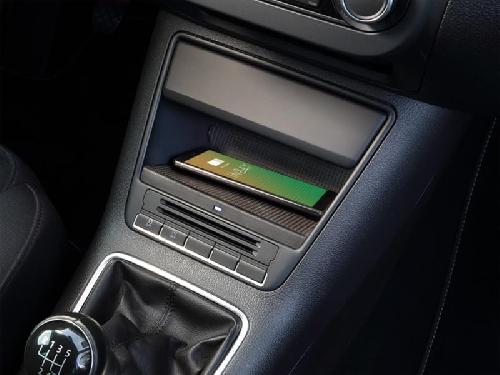 Chargeur Induction Qi Chargeur induction vide poche compatible avec VW Tiguan - Golf Plus