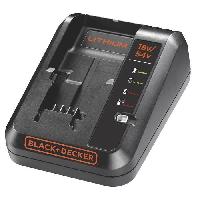 Chargeur Pour Machine Outil Chargeur 2 Ah pour Batterie Lithium 18V BLACK+DECKER - BDC2A-QW