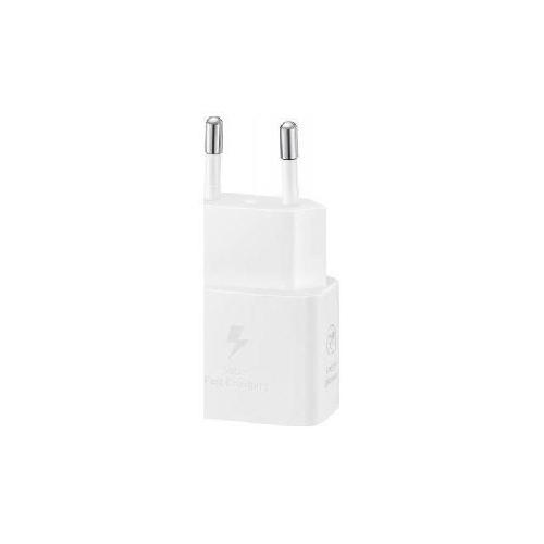 Chargeur - Adaptateur Alimentation Telephone Chargeur pour téléphone mobile Samsung Chargeur secteur RAPIDE 25W. Port USB Type C Blanc