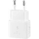 Chargeur - Adaptateur Alimentation Telephone Chargeur pour téléphone mobile Samsung Chargeur secteur RAPIDE 25W. Port USB Type C Blanc