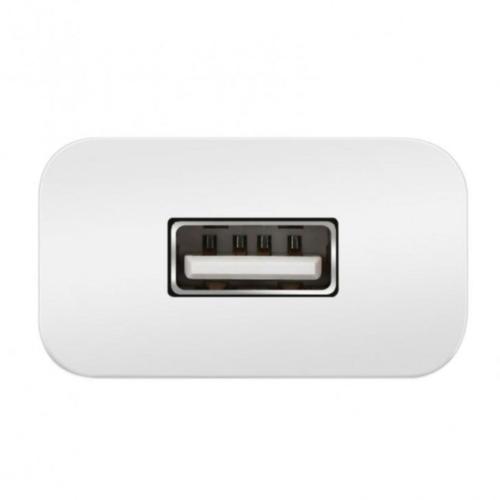 Chargeur - Adaptateur Alimentation Telephone Chargeur secteur 2.4A 1USB blanc - Moxie x6