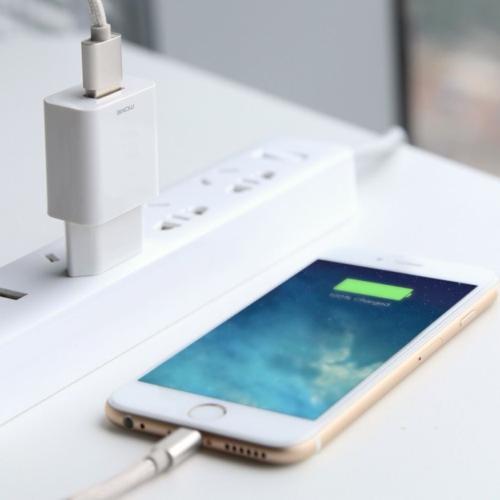Chargeur - Adaptateur Alimentation Telephone Chargeur secteur 2.4A 1USB blanc - Moxie x6