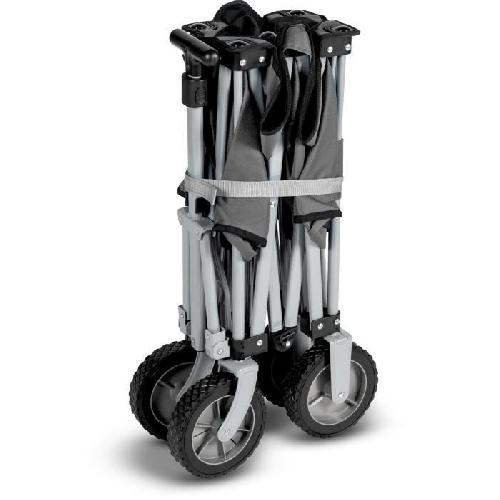 Sac - Housse - Chariot De Transport Chariot 4 roues - KAMPA - Trucker Trolley - Pliable - Gris