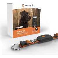 Chasse - Pistage - Reperage Collier GPS pour chien - WEENECT Chien XT - Antenne XL - Etanche - Collier Julius-K9 - Fonctionne avec abonnement - Orange