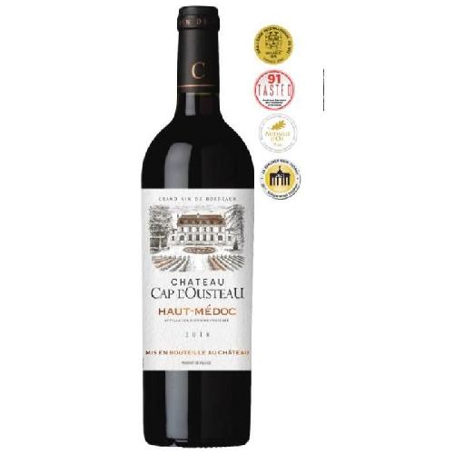 Vin Rouge Chateau Cap l'Ousteau 2018 Haut-Medoc - Vin rouge de Bordeaux