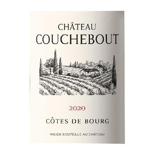 Vin Rouge Château Couchebout 2020 Côtes de Bourg - Vin rouge de Bordeaux