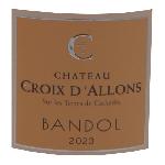 Château Croix d'Allons 2023 Bandol - Vin rosé de Provence