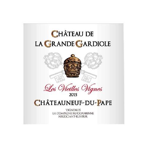 Vin Rouge Château de la Grande Gardiole Cuvée Les Vieilles Vignes 2021 Châteauneuf-du-Pape - Vin rouge de la Vallée du Rhône