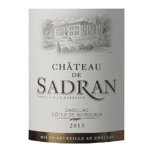 Vin Rouge Chateau de Sadran 2016 Cadillac - Vin rouge de Bordeaux