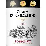Vin Rouge Château du Colombier 2018 Bordeaux - Vin rouge de Bordeaux