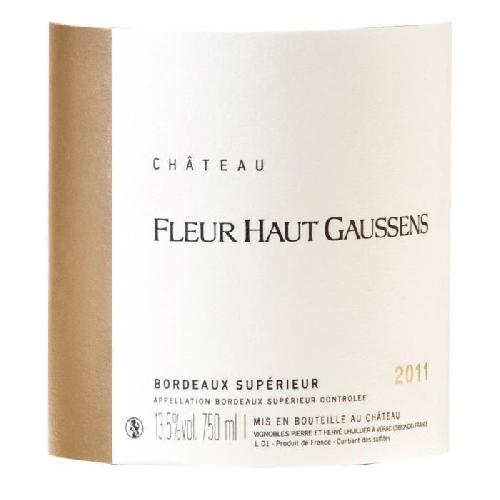 Vin Rouge Château Fleur Haut Gaussens 2014 Bordeaux Supérieur - Vin rouge de Bordeaux