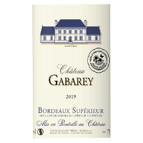 Vin Rouge Château Gabarey 2022 Bordeaux Supérieur - Vin rouge de Bordeaux