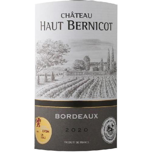 Vin Rouge Château Haut Bernicot 2020 Bordeaux - Vin rouge de Bordeaux