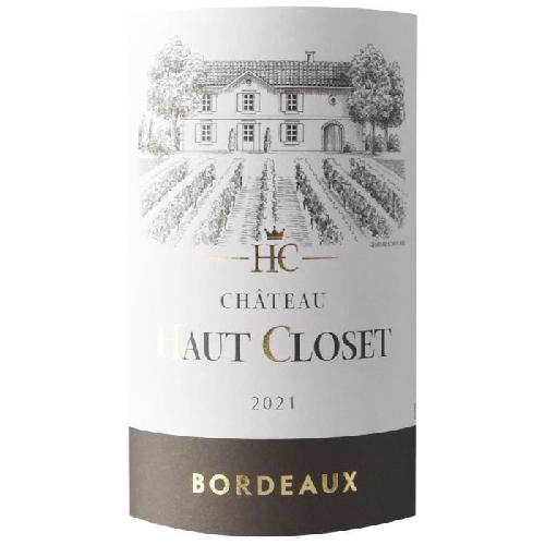 Vin Rouge Château Haut Closet 2021 Bordeaux - Vin rouge de Bordeaux