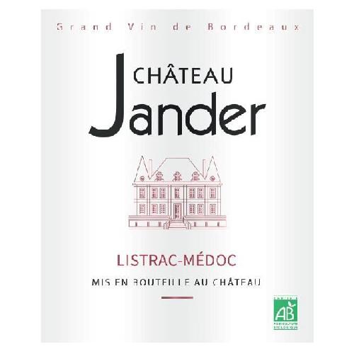 Vin Rouge Château Jander 2015 Listrac-Médoc - Vin rouge de Bordeaux