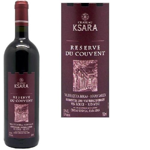 Vin Rouge Chateau Ksara Reserve du Couvent Vallee de la Bekaa - Vin rouge du Liban