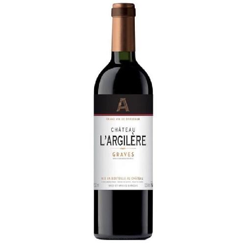 Vin Rouge Château L'Argilere 2019 Graves - Vin rouge de Bordeaux