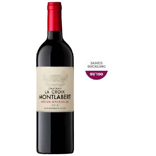 Vin Rouge Château La Croix Montlabert 2018 Saint-Emilion Grand Cru - Vin rouge de Bordeaux
