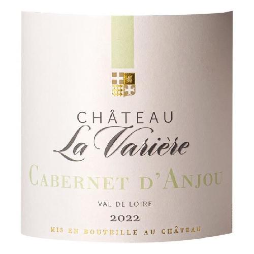 Vin Rose Chateau La Variere 2022 Carbernet d'Anjou - Vin rose de la Val de Loire