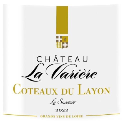 Vin Blanc Château La Variere Le Savetier 2022 Coteaux du Layon - Vin blanc de Loire