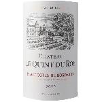 Vin Rouge Chateau Le Quint du Roy 2020 Blaye Cotes de Bordeaux - Vin rouge de Bordeaux