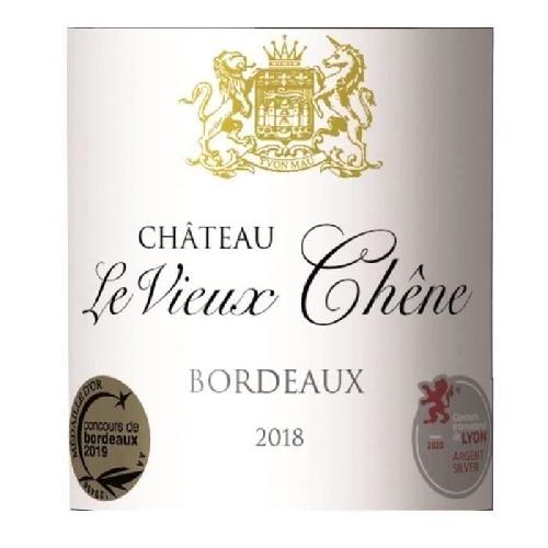 Vin Rouge Château Le Vieux Chene 2020 Bordeaux HVE3 - Vin rouge de Bordeaux