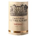 Vin Rouge Chateau Le Vieux Fort 2018 -19Medoc Cru Bourgeois - Vin rouge de Bordeaux
