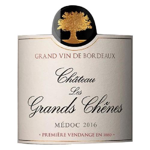 Vin Rouge Château Les Grands Chenes 2020 Médoc Grand Cru Classé Vin Rouge de Bordeaux