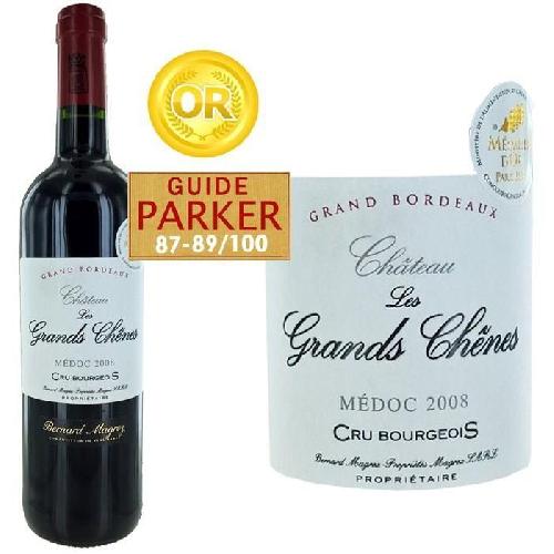 Vin Rouge Château les Grands Chenes Médoc  2008 Cru Bourgeois - Vin rouge de Bordeaux