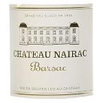 Vin Blanc Château Nairac 2004 Barsac Grand Cru Classé - Vin blanc de Bordeaux
