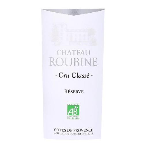 Vin Rose Château Roubine Réserve Côtes de Provence - Vin rosé de Provence