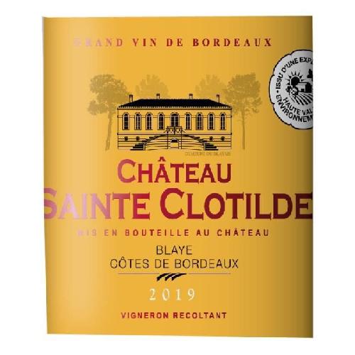 Vin Rouge Château Sainte Clotilde 2019 Blaye Côtes de Bordeaux - Vin rouge de Bordeaux