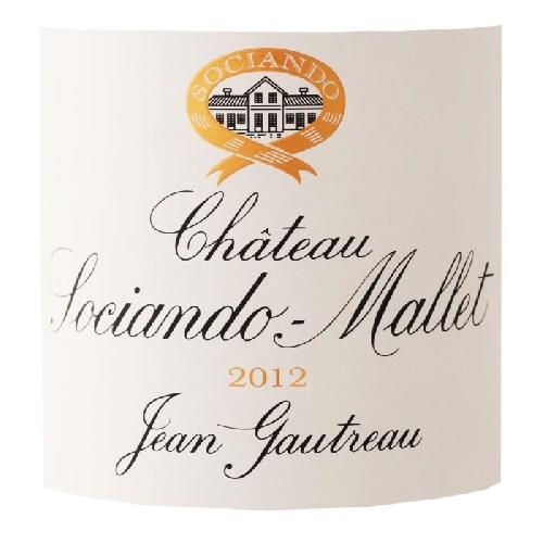 Vin Rouge Château Sociando Mallet 2012 Haut-Médoc - Vin rouge de Bordeaux