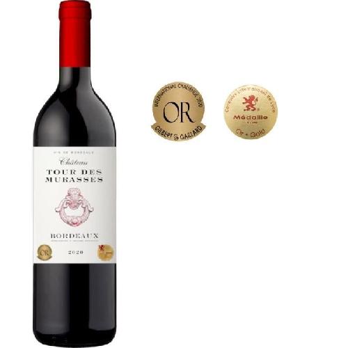 Vin Rouge Château Tour des Murasses 2021 Bordeaux - Vin rouge de Bordeaux