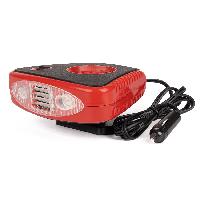 Chauffage D'appoint Pour Vehicule Chauffage Degivrant- Ventilateur Avec Poignee Et Lumiere 12V Amio