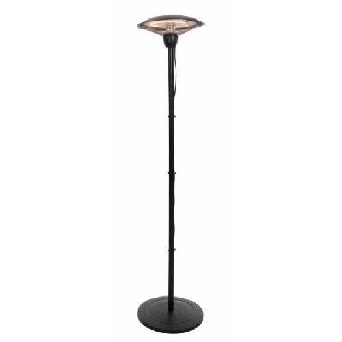 Chauffage Exterieur - Accessoire Chauffage exterieur electrique SUNRED Barcelona - Noir - 2 kW - Protection de securite contre basculement