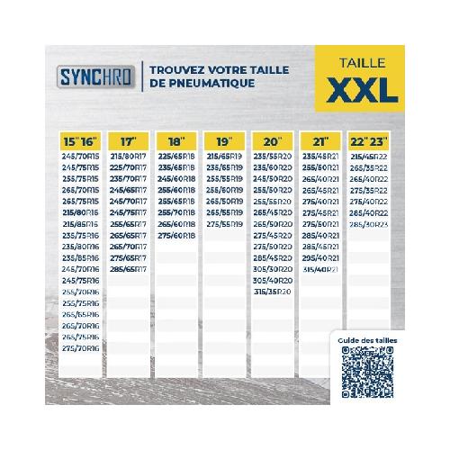 Chaine Neige - Chaussette Chaussettes neige Taille XXL SYNCHRO