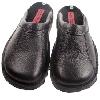 Chaussures de securite Clack noir dessus cuir - Taille 38