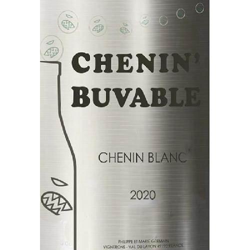 Vin Blanc Chenin Buvable 2023 Philippe Germain - Château de la Roulerie AOC Anjou - Vin blanc de la Loire Bio